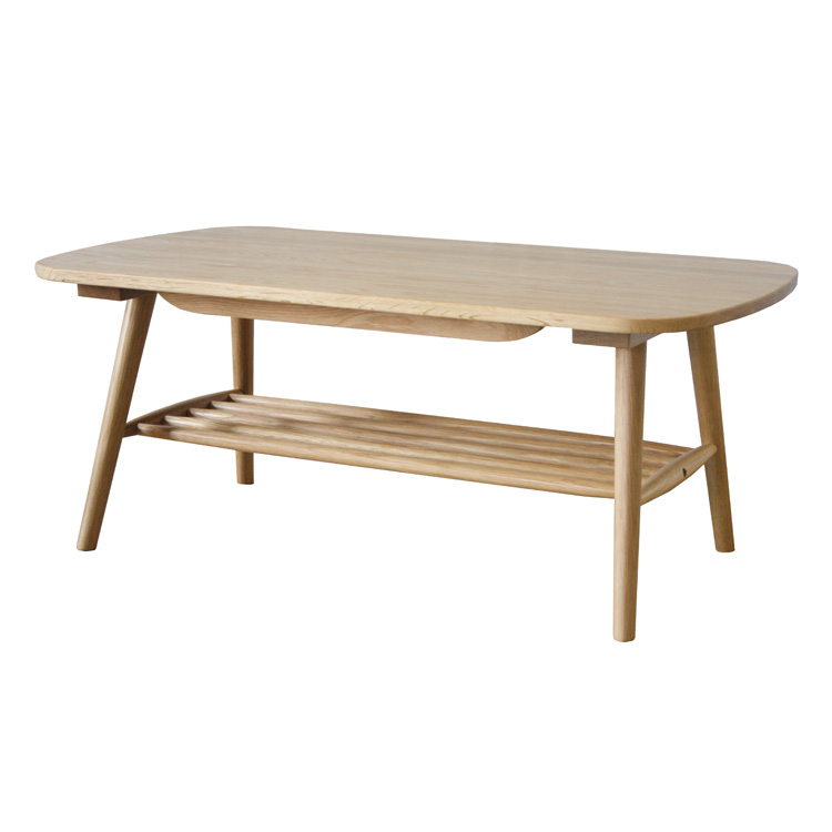 Ensemble de table basse en chêne